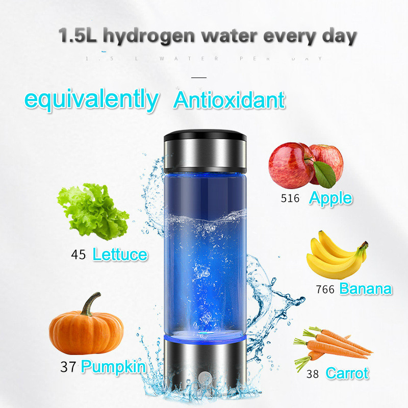 Hydrogen Water Bottle plus Hydrogen Inhalation Plus