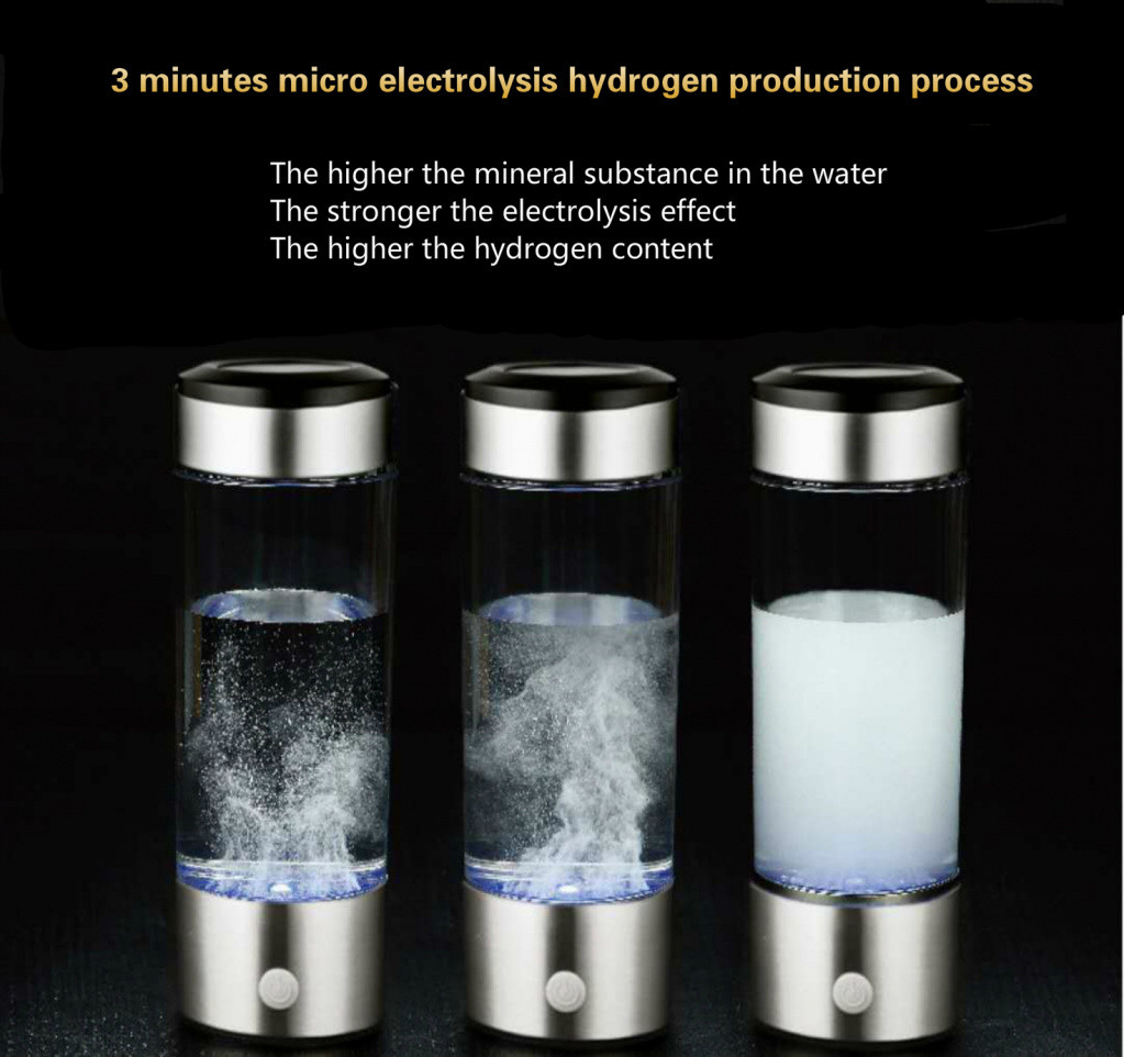 Hydrogen Water Bottle plus Hydrogen Inhalation Plus