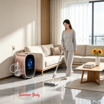 Summer Body Hydrogen Bath with Shower plus Hydrogen Drinking Water Machine 5000 ppb