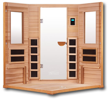 Clearlight 3 Person Corner Premier Cedar Clearlight 3 Person Corner Premier Cedar