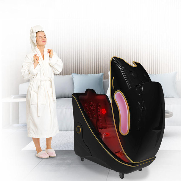 Summer Body Ozone Steam Sauna Deluxe Black