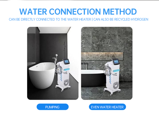 Hydrogen Water Bath Machine 5000ppb with Voice Control