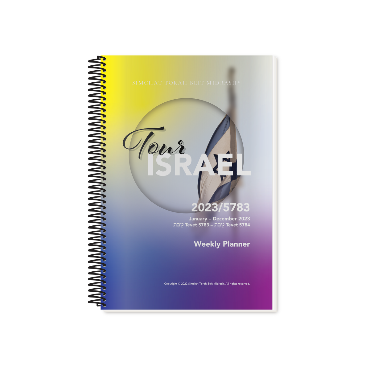 Tour Israel 2023 Weekly Planner
