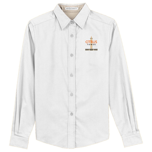 STBM Branded Women's Long-Sleeved Dress Shirt STBM Branded Women's Long-Sleeved Dress Shirt