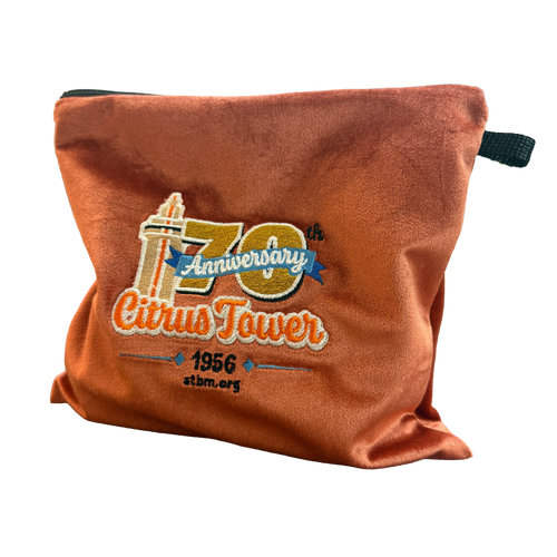 Handmade STBM Branded Accessory Bag: Citrus Tower