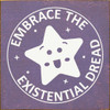 Wood Wall Sign: Embrace the Existential Dread