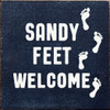 Sandy Feet Welcome