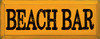 Wood Sign - Beach Bar
