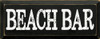 Wood Sign - Beach Bar