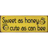 Sweet as honey, cute as can bee | Cute Nursery Signs 