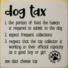 Dog Tax - Funny Definition