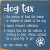 Dog Tax - funny definition | Funny Signs