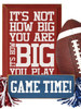 It's not how big you are, it's how big you play