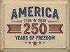 America - 1776-2026 250 Years of Freedom (2-color) | Sawdust City
