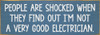 People are shocked when... | Funny Sawdust City Wood Sign
