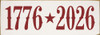 1776-2026 | Sawdust City Patriotic America 250 Wood Signs