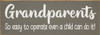 Grandparents - So easy to operate... | Sawdust City Wood Signs