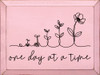 One day at a time | Sawdust City Wood Signs