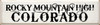 Rocky Mountain High - Colorado |Colorado Wood Sign| Sawdust City Wood Signs