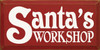 Santa's Workshop |Christmas Wood Sign| Sawdust City Wood Signs