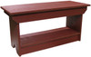 Retail Coffee Table/Bench | Solid Pine Bench Retail | In Old Burgundy