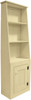 Cantback hutch shown in Solid Cream with a beadboard door