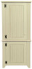 Solid Wood 2-piece Kitchen Pantry | Pine Kitchen Storage & Organization | Distressed Cream Freestanding Pantry