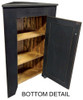 Corner Cupboard & Hutch Set  | Pine Kitchen Furniture | Sawdust City Pine Furniture