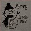 Merry Beach-mas |Beach Christmas Wood  Signs | Sawdust City Wood Signs