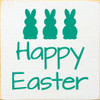 Happy Easter (Bunny Silhouette)