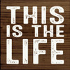 This Is The Life |Lake Wood  Sign| Sawdust City Wood Signs