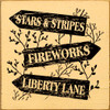 Stars&Stripes - Fireworks - Liberty Lane |Patriotic Wood Signs | Sawdust City Wood Signs