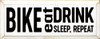 Bike-Eat-Sleep-Repeat |Biking  Wood Signs | Sawdust City Wood