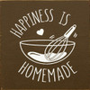 Happiness Is Homemade |Wooden Baking Signs | Sawdust City Wood Signs