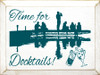 Time For Docktails! |Farm Wood Signs | Sawdust City Wood Signs