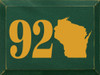 920 - WI Zip Code  | Wooden Wisconsin Signs | Sawdust City Wood Signs