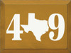 409 (TX Area Code) | Wooden State Signs | Sawdust City Wood Signs