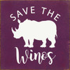 Save The Winos | Wooden Wine Signs | Sawdust City Wood Signs