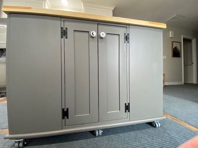 Custom Farmhouse Kitchen Island