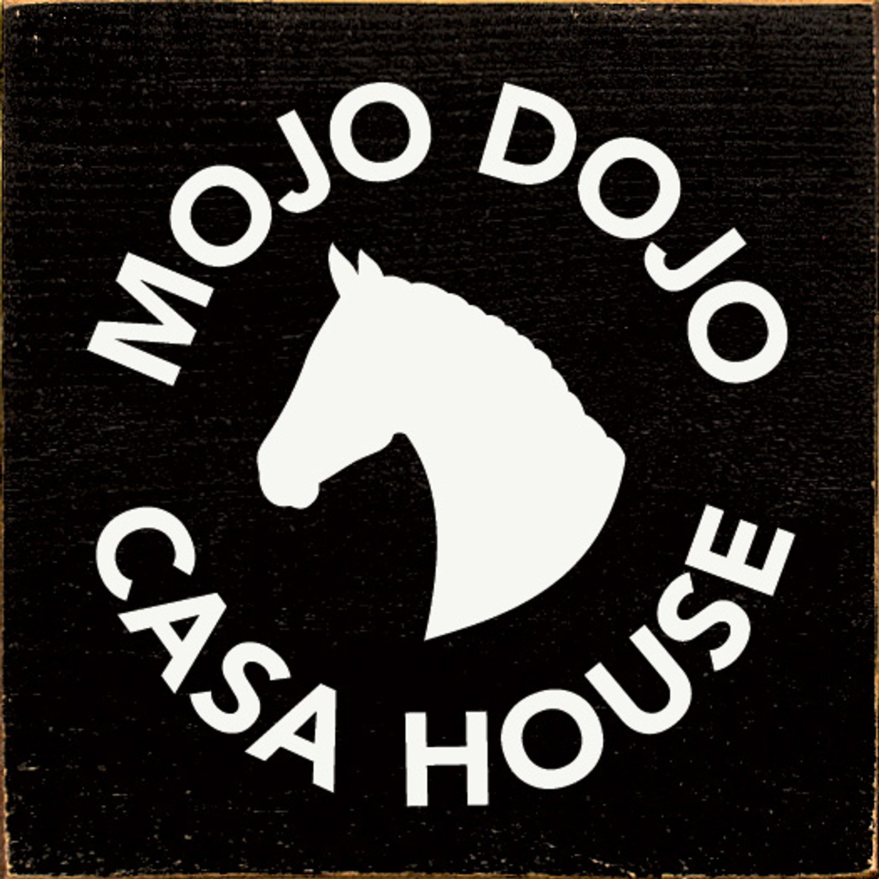 Dojo mojo casa house door sign – Oak Sparrow Design Shop