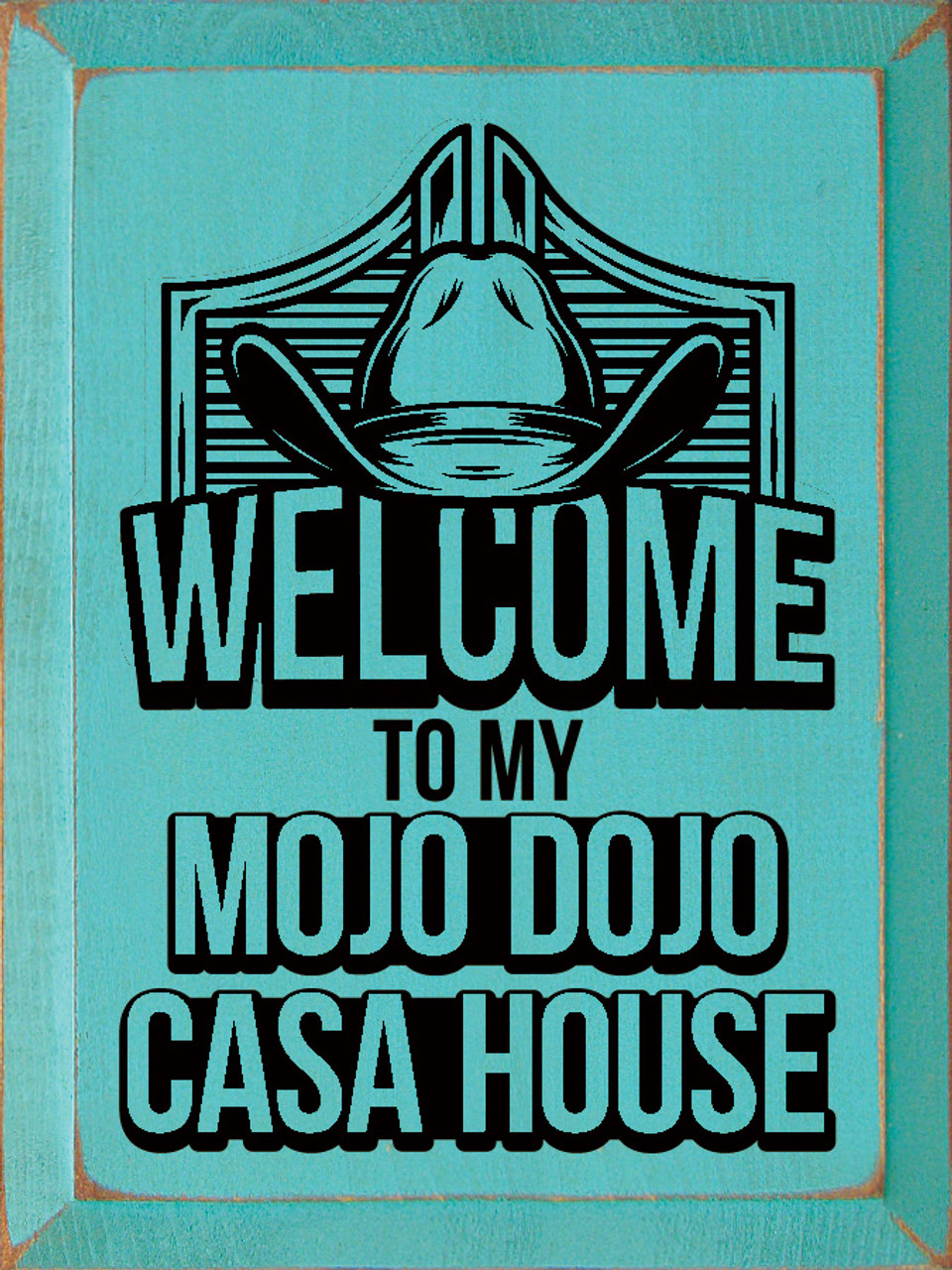 Welcome to The Mojo Dojo Casa House Doormat | Welcome Door Mat | New Home  Gift | Movie Doormat | Home Decor | Closing Gift | Front Door | Made in the