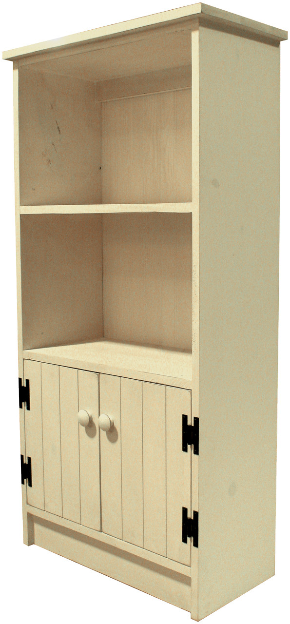 4 Bookcase With Doors