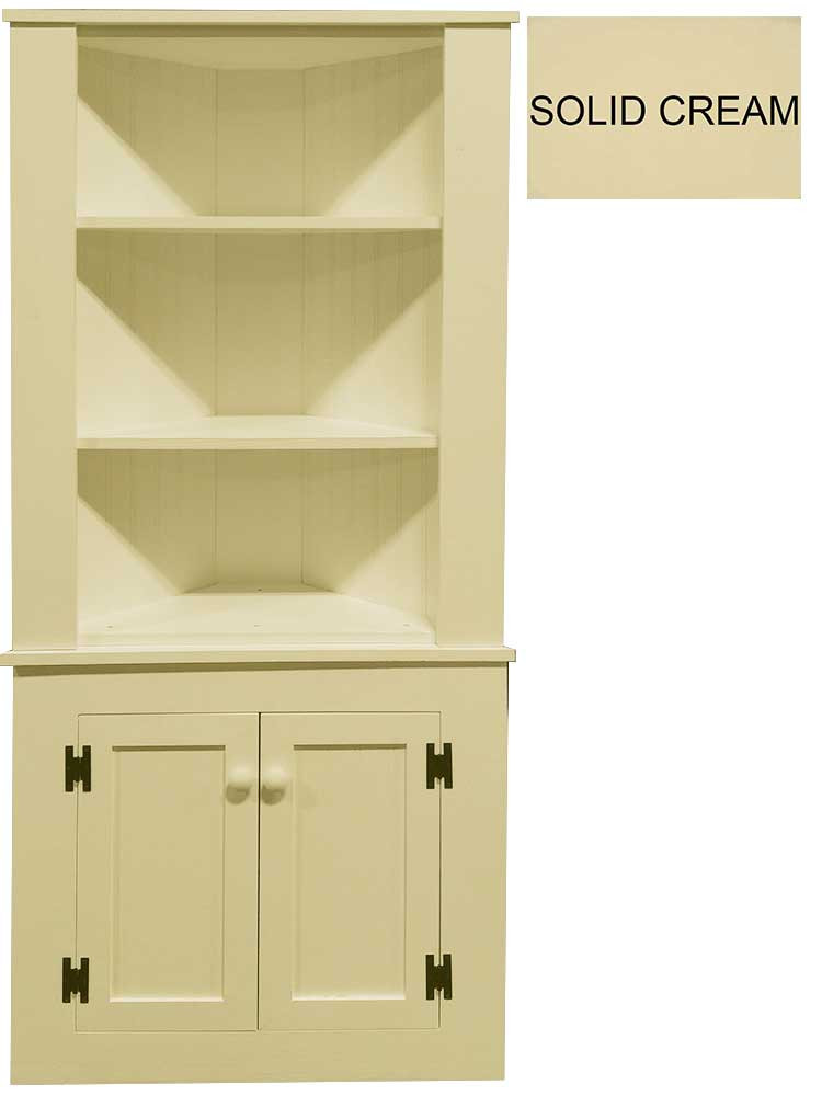 Corner Kitchen Hutch - Solid Pine | Pine Kitchen Furniture ...
