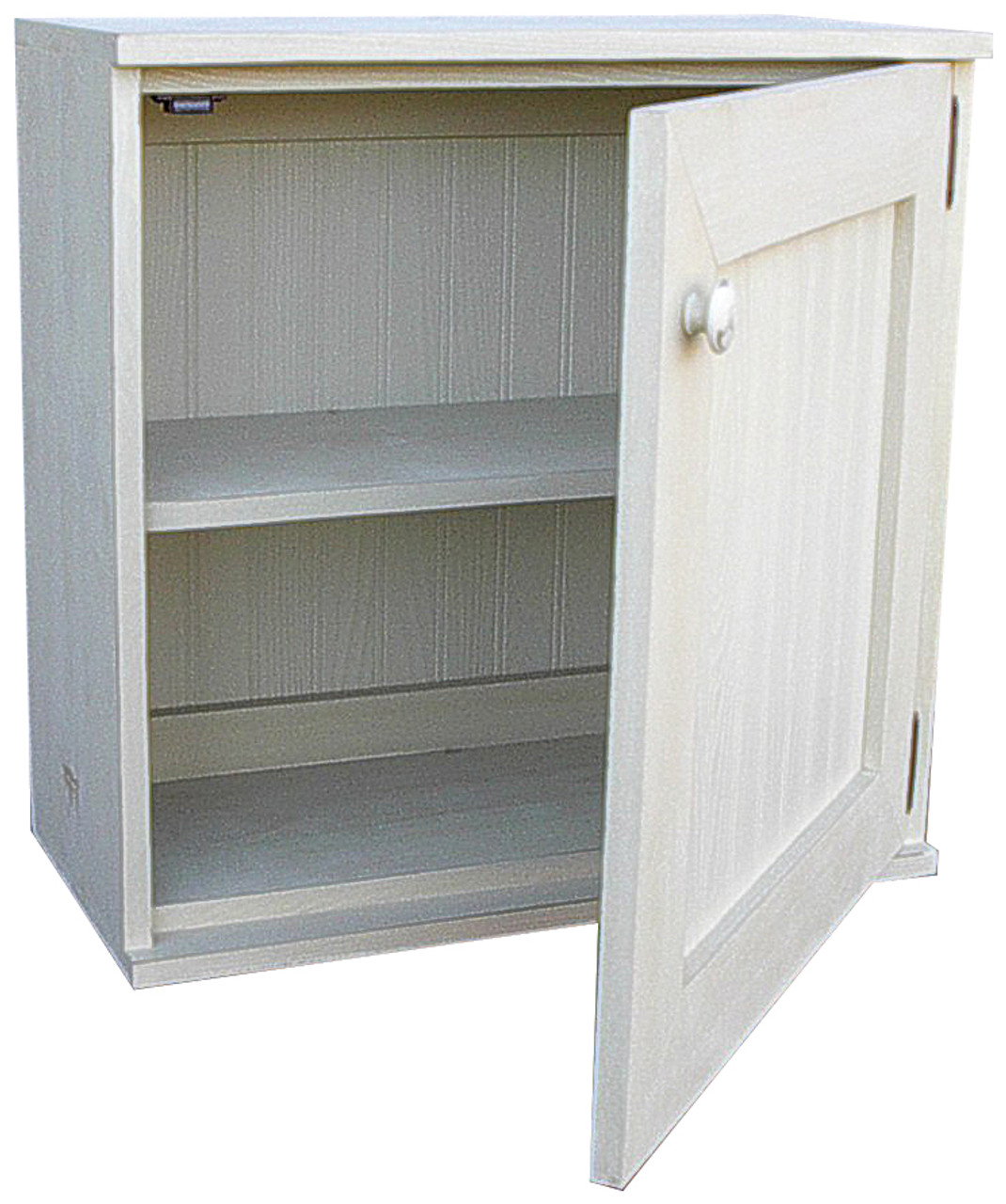 Modular Storage Cabinet, Wooden Cabinet with Two Shelves