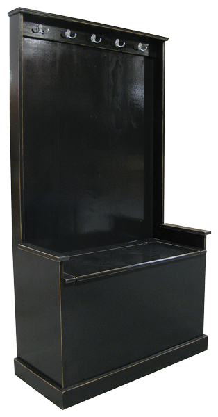 CUSTOM Large Hall Tree Bench Custom Woos Bench Sawdust City