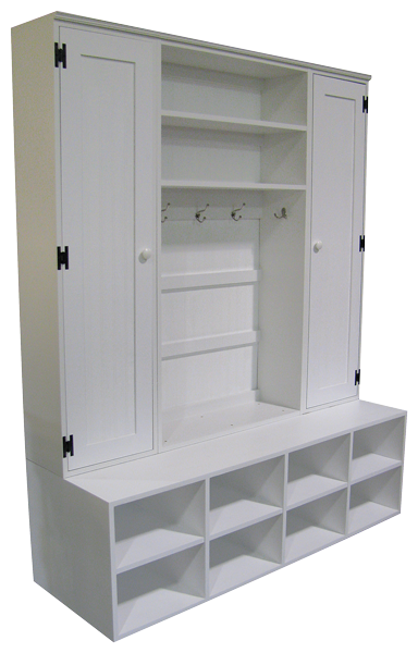 CUSTOM - Wide Locker Unit & Cabinets | Custom Wide Wood Lockers ...