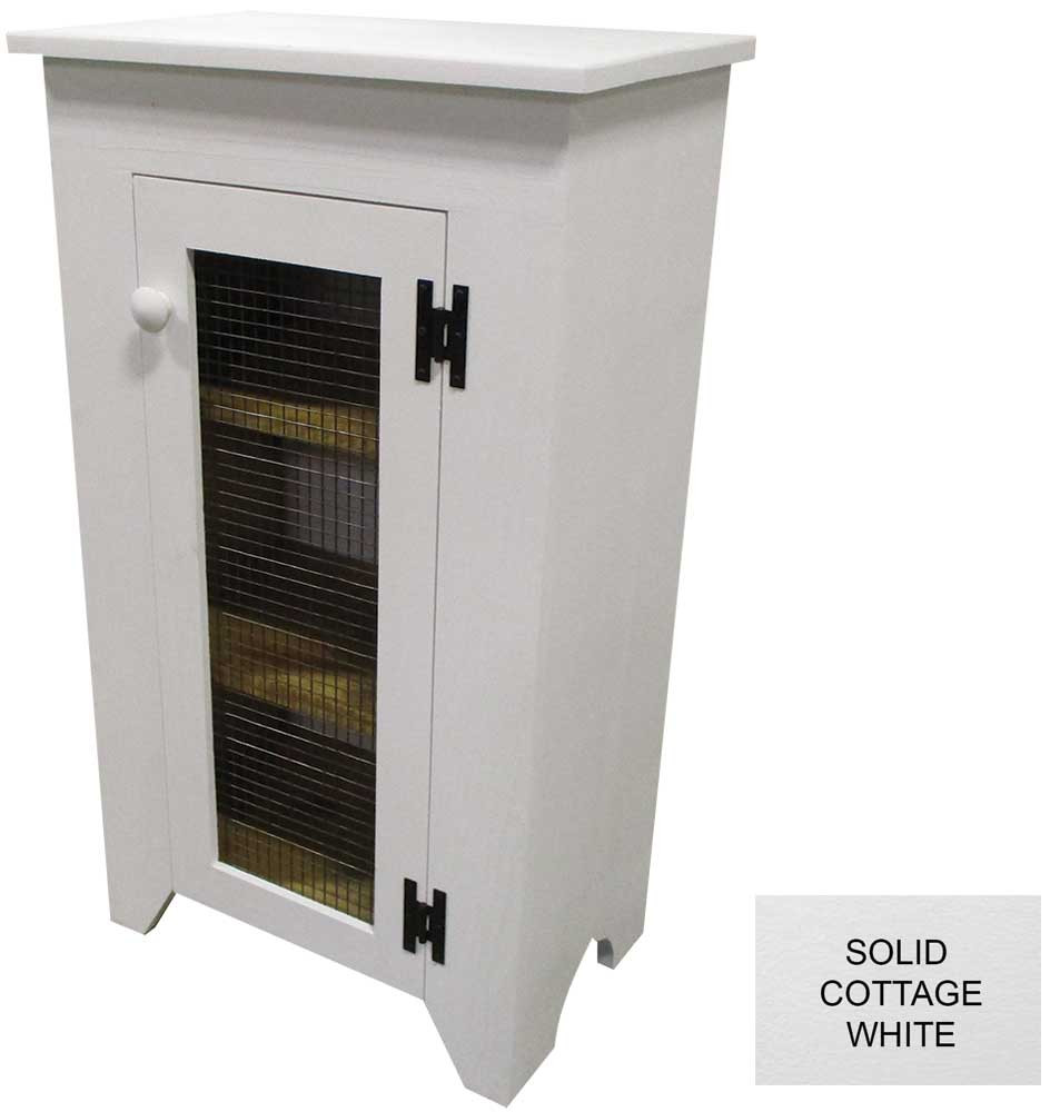 Cottage Style Wood Cabinet | Small Farmhouse Style Wood Cabinet ...