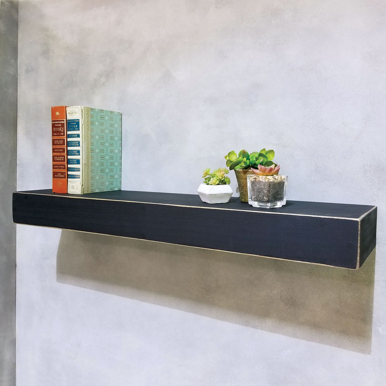 Floating Shelves, Floating Shelf, Black Floating Shelves, Wide