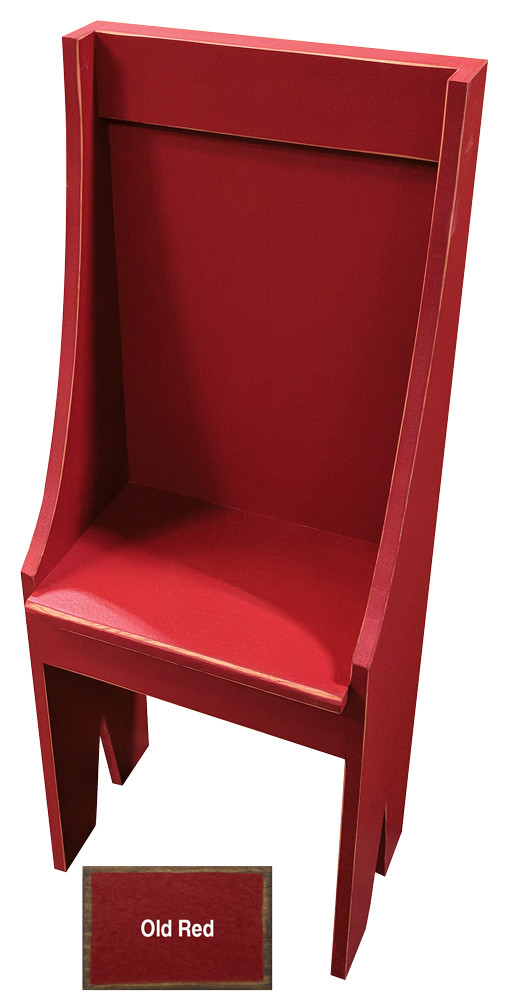 Small Primitive Chair Wooden Chair Sawdust City LLC