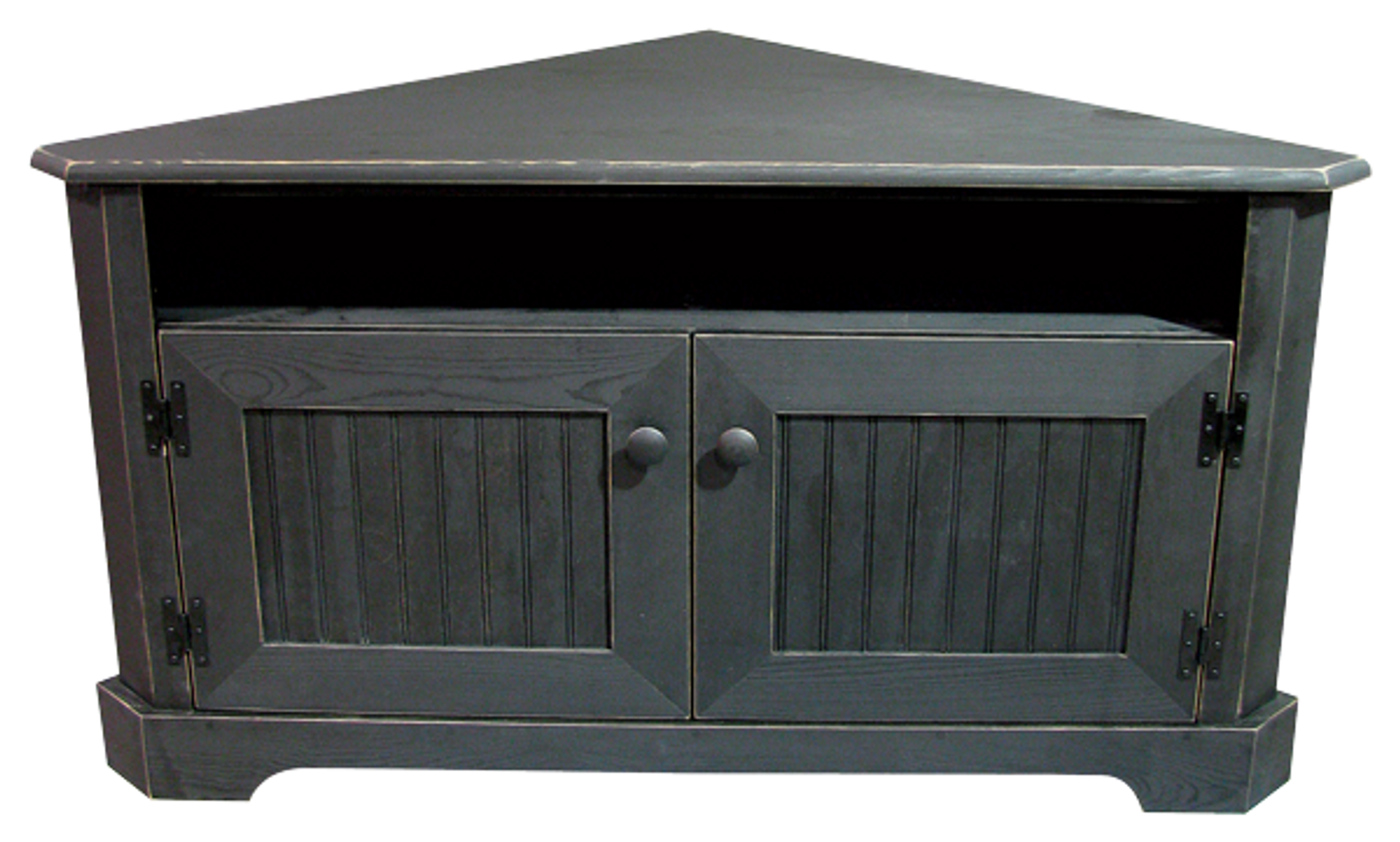 CUSTOM Large Corner TV Stand Sawdust City LLC